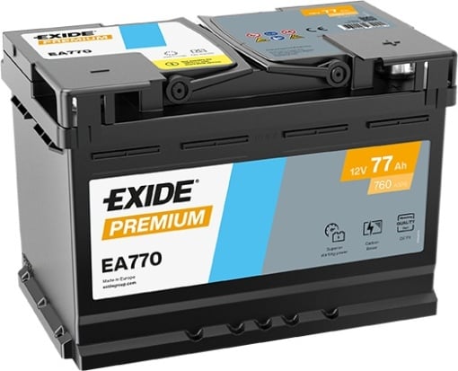 Exide Premium EA770 12V 77Ah