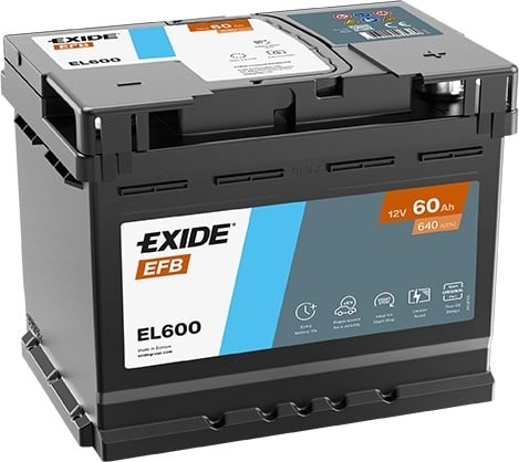 Exide Start&Stop EFB EL600 12V 60Ah